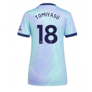 Arsenal Takehiro Tomiyasu #18 Tredje Tröja Kvinnor 2024-25 Kortärmad